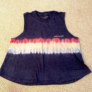 Spiritual Gangster Tie Dye Crop Tank